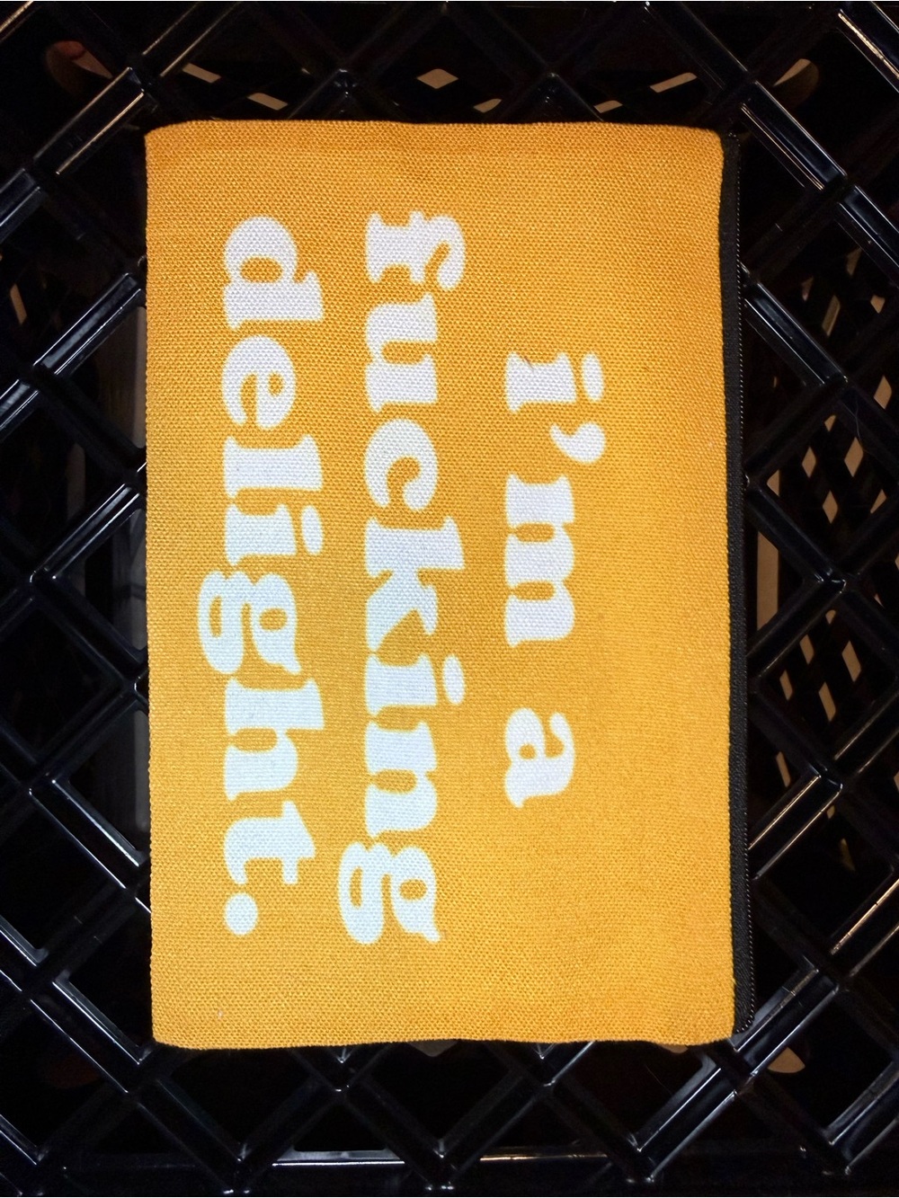 Yellow 'I'm a Fucking Delight' Pouch